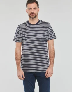 Selected - SLHANDY STRIPE SS O-NECK TEE W