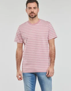 Selected T-shirts & Polos^- SLHANDY STRIPE SS O-NECK TEE W