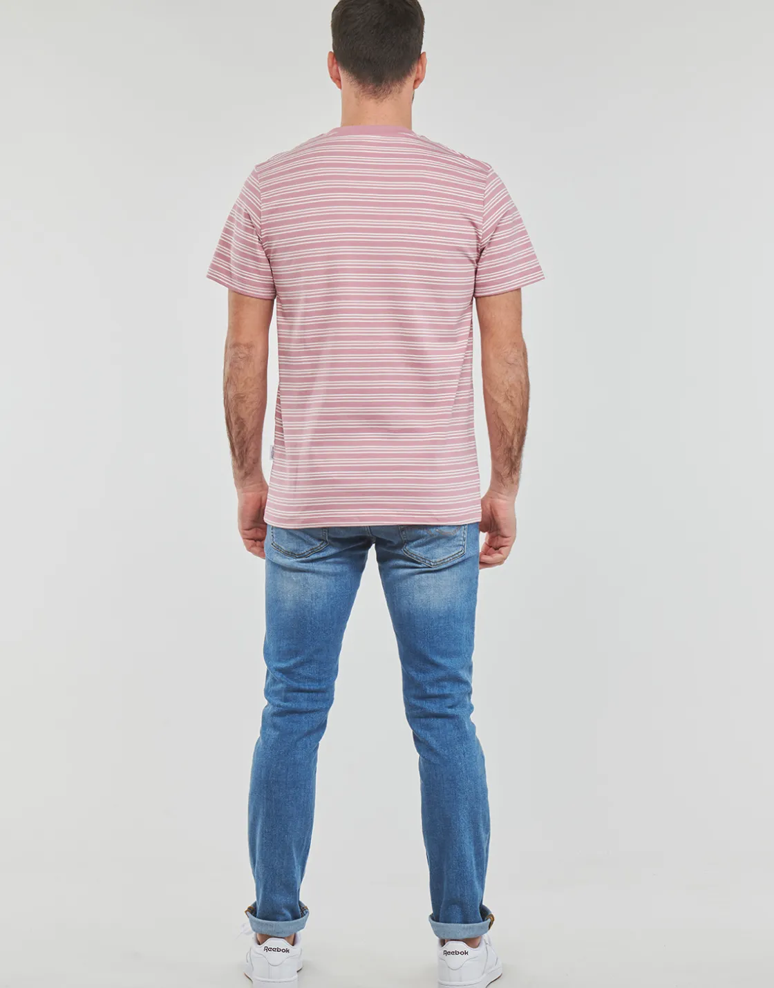 Selected T-shirts & Polos^- SLHANDY STRIPE SS O-NECK TEE W