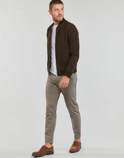 Selected Vestes^- SLHARCHIVE BOMBER SUEDE JKT NOOS
