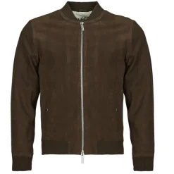 Selected Vestes^- SLHARCHIVE BOMBER SUEDE JKT NOOS