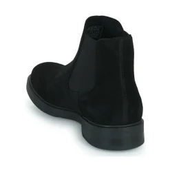 Selected - SLHBLAKE SUEDE CHELSEA BOOT Noir Discount