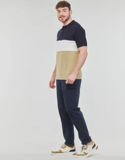 Selected - SLHMATTIS SS KNIT BLOCK POLO B< T-shirts & Polos