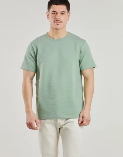 Selected - SLHSANDER SEERSUCKER Vert
