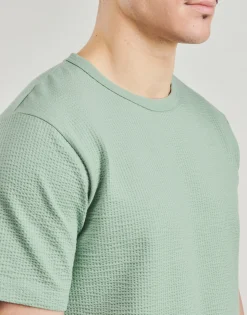 Selected - SLHSANDER SEERSUCKER Vert