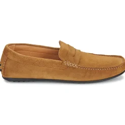 Selected - SLHSERGIO SUEDE PENNY DRIVING SHOE B< Mocassins & Chaussures Bateau
