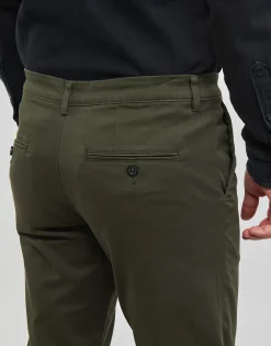 Selected - SLH175-SLIM NEW MILES FLEX PANT NOOS Kaki Best