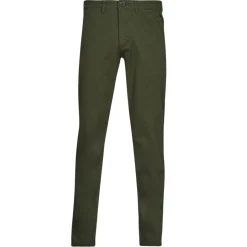Selected - SLH175-SLIM NEW MILES FLEX PANT NOOS Kaki Best