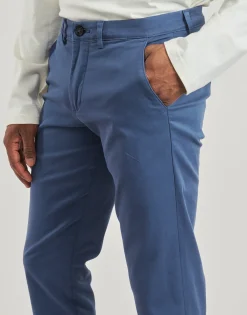 Selected - SLHSLIM-NEW MILES 175 FLEX CHINO Bleu Clearance