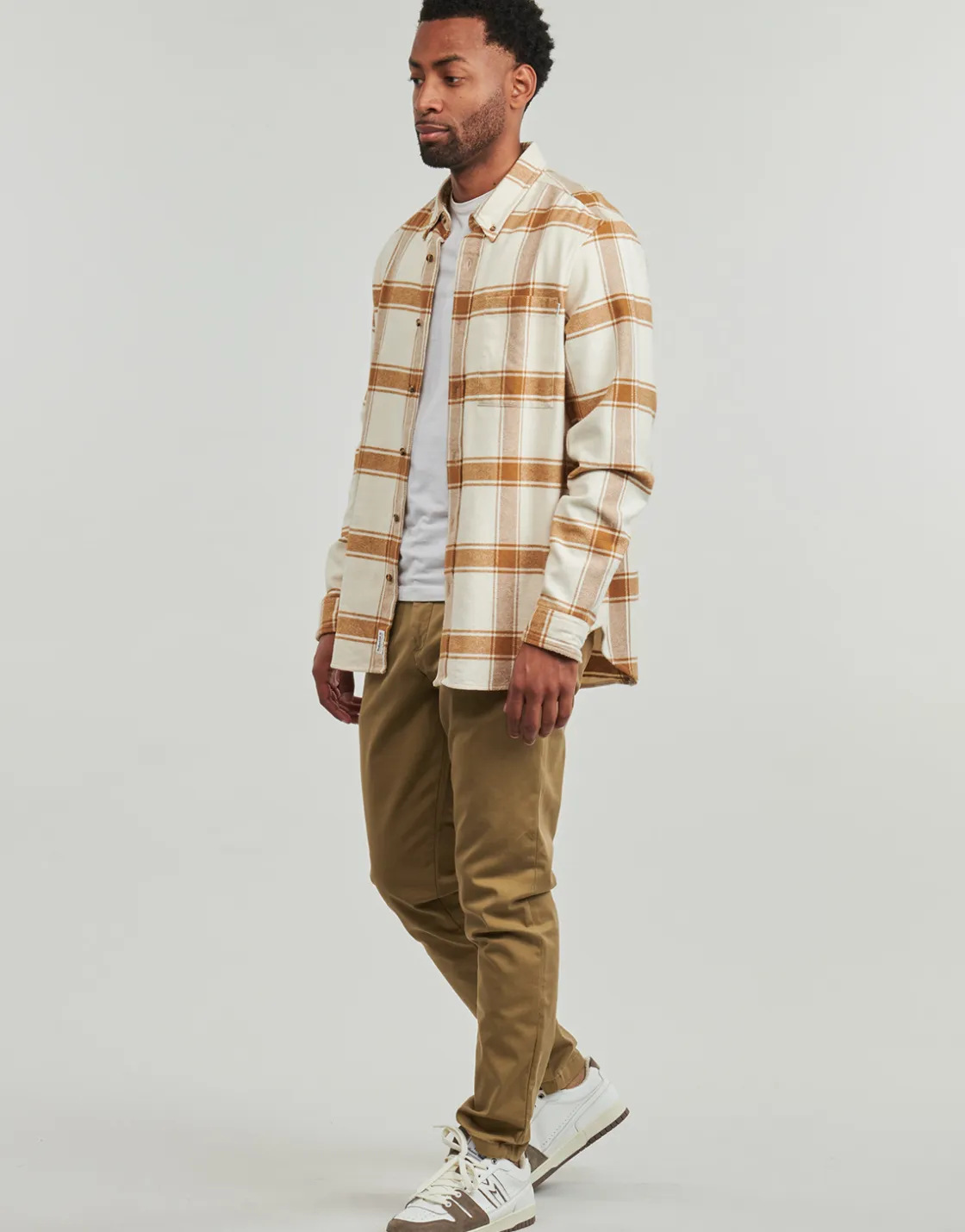Selected - SLHSLIM-NEW MILES 175 FLEX CHINO< Pantalons