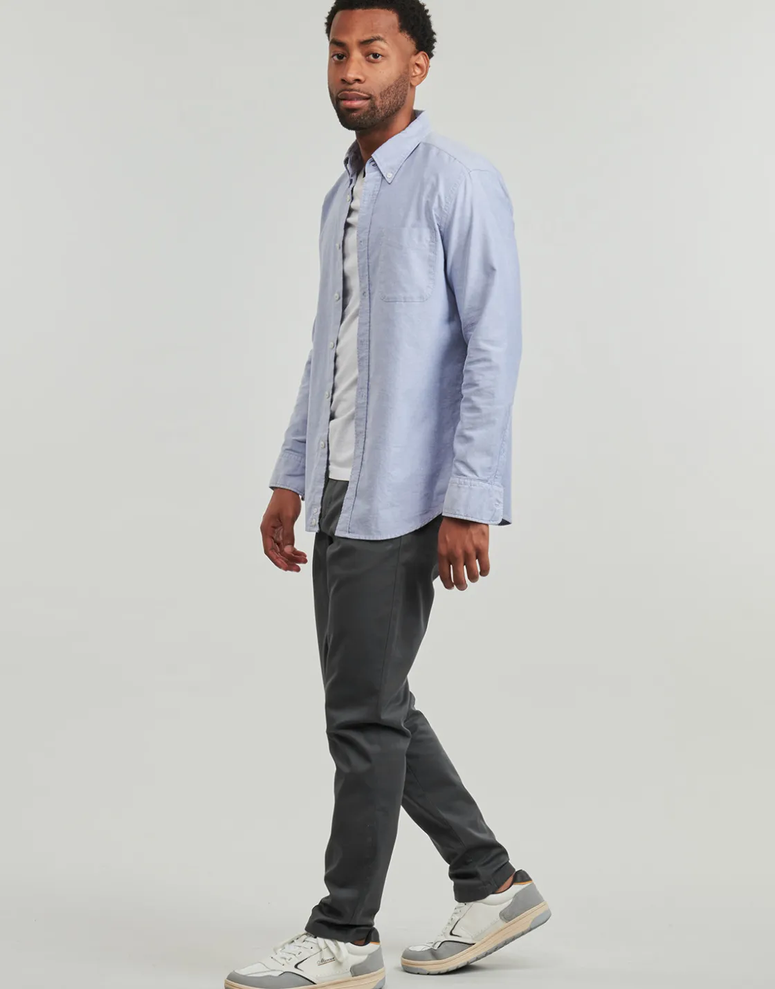 Selected - SLHSLIM-NEW MILES 175 FLEX CHINO< Pantalons