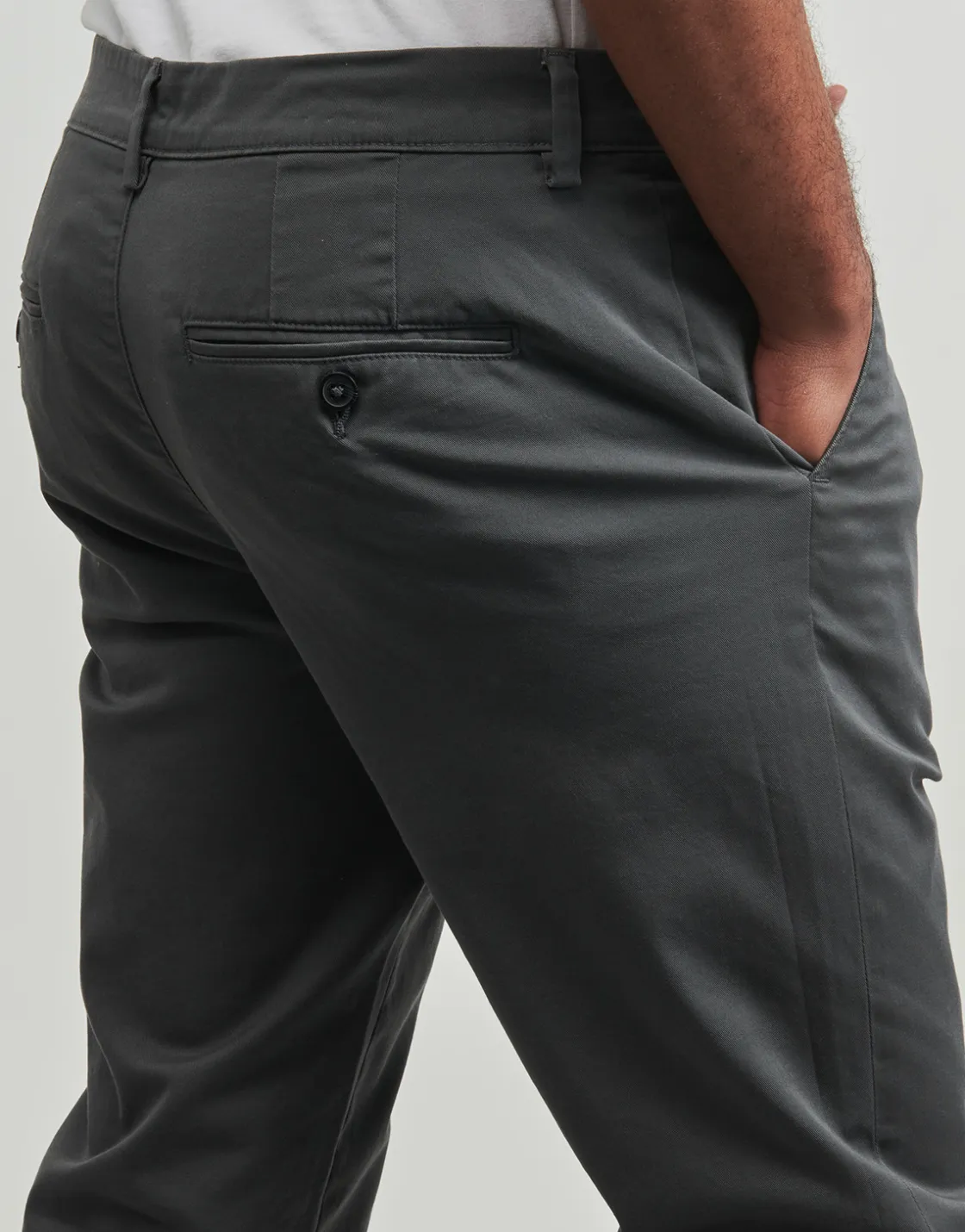 Selected - SLHSLIM-NEW MILES 175 FLEX CHINO< Pantalons