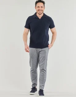 Selected Pantalons^- SLH172-SLIMTAPE BRODY LINEN PANT