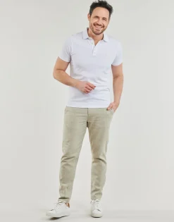 Selected - SLH172-SLIMTAPE BRODY LINEN PANT Beige Best