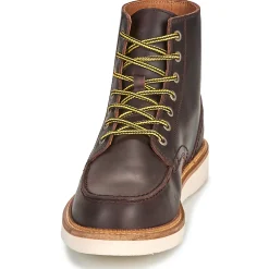 Selected - SLHTEO NEW LEATHER MOC-TOE BOOT< Bottines / Boots
