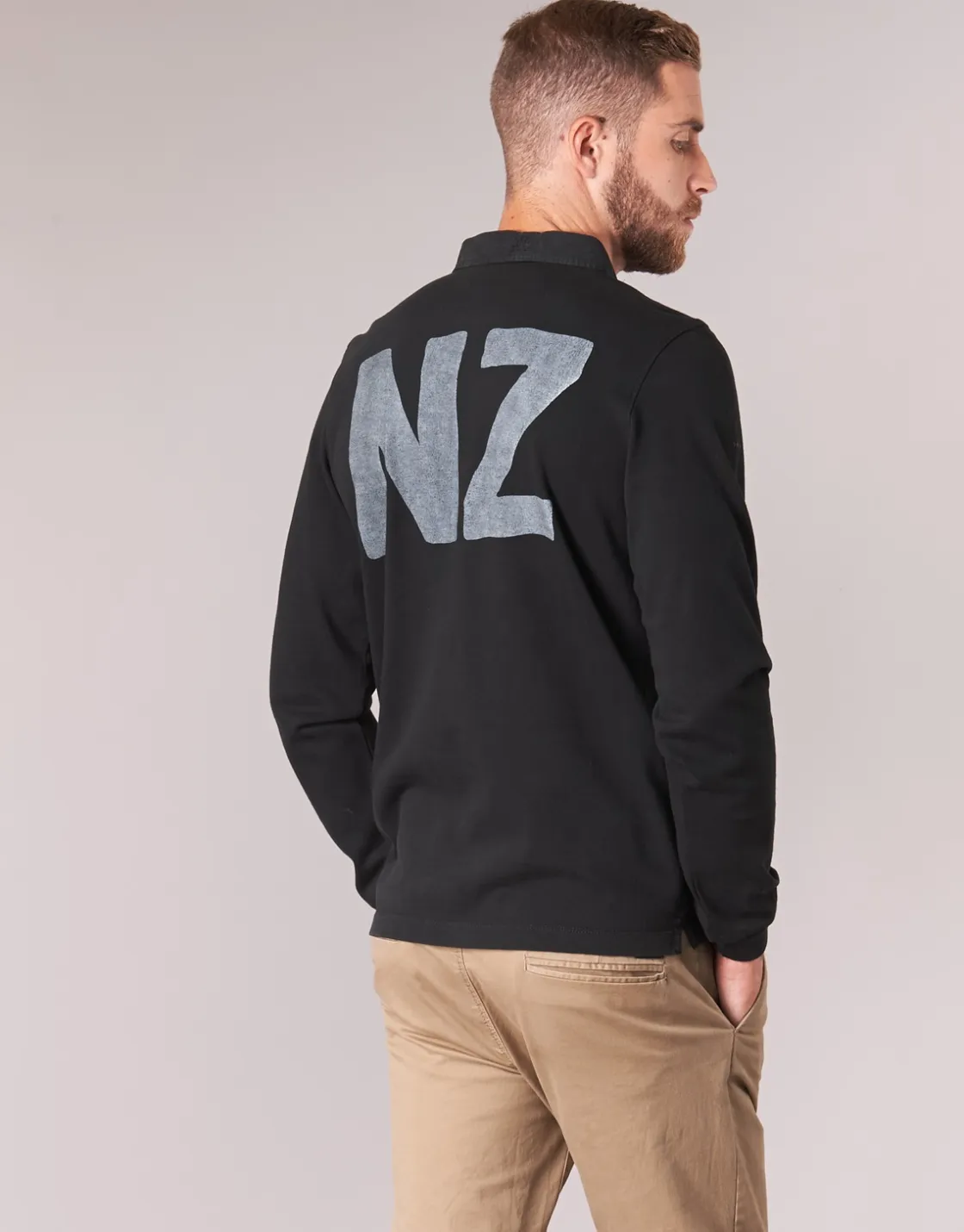 Serge Blanco T-shirts & Polos^- POLO NEW ZEALAND