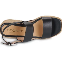 Stonefly Sandales Et Nu-pieds^- IVORY 3 NAPPA LTH