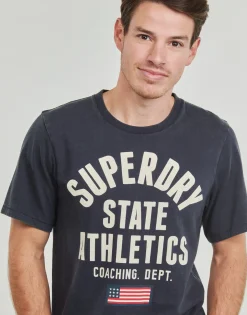 Superdry - ATHLETIC ESSENTIAL Marine Discount