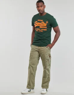 Superdry Pantalons^- BAGGY CARGO PANTS