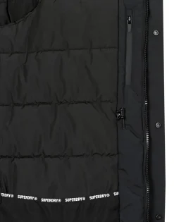 Superdry - CITY PADDED PARKA JACKET Noir Online