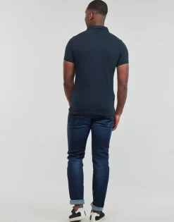 Superdry - CLASSIC PIQUE POLO Marine Hot
