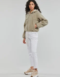Superdry - CODE SL BORG ZIP THRU ExplorerSand Online