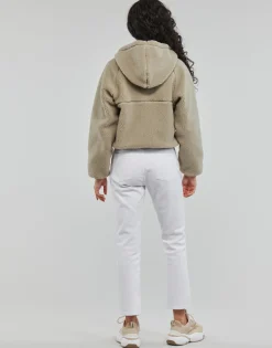 Superdry - CODE SL BORG ZIP THRU ExplorerSand Online