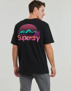 Superdry - CORE LOGO GREAT OUTDOORS CHEST Noir Best
