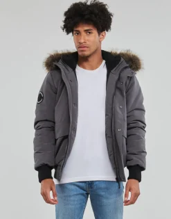 Superdry - EVEREST BOMBER Charcoal Outlet