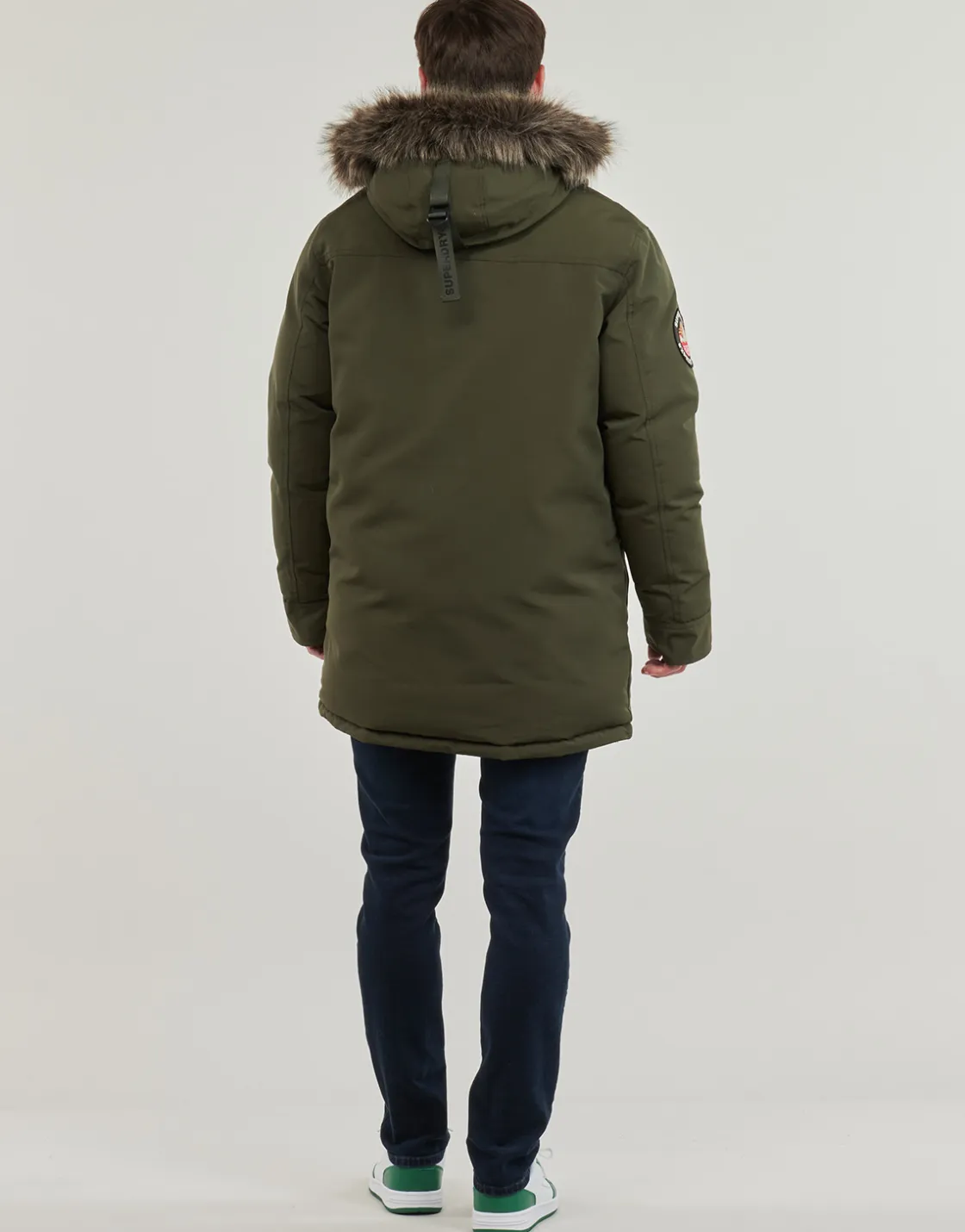 Superdry Manteaux^- EVEREST FAUX FUR HOODED PARKA