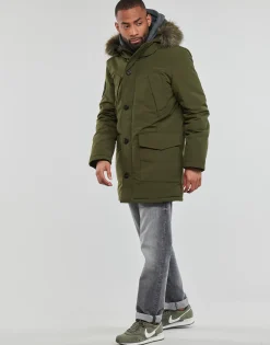 Superdry - EVEREST FAUX FUR HOODED PARKA Kaki Online