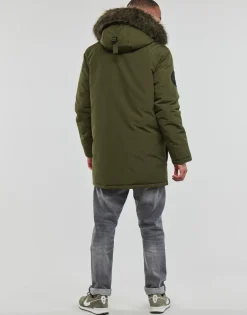 Superdry - EVEREST FAUX FUR HOODED PARKA Kaki Online