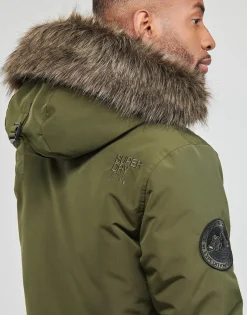 Superdry - EVEREST FAUX FUR HOODED PARKA Kaki Online