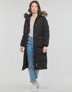Superdry - EVEREST LONGLINE PUFFER COAT Noir New