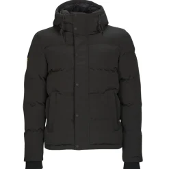 Superdry - EVEREST SHORT HOODED PUFFER< Manteaux