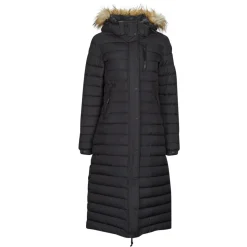 Superdry Manteaux^- FUJI HOODED LONGLINE PUFFER