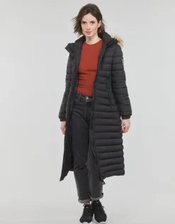 Superdry Manteaux^- FUJI HOODED LONGLINE PUFFER