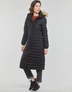 Superdry Manteaux^- FUJI HOODED LONGLINE PUFFER