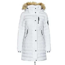 Superdry Manteaux^- FUJI HOODED MID LENGTH PUFFER