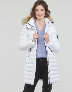 Superdry Manteaux^- FUJI HOODED MID LENGTH PUFFER