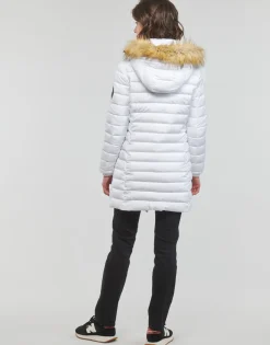 Superdry Manteaux^- FUJI HOODED MID LENGTH PUFFER