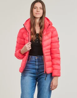 Superdry - HOODED FUJI PADDED JACKET Rose New