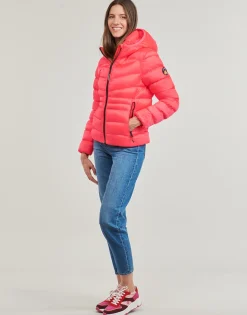 Superdry - HOODED FUJI PADDED JACKET Rose New