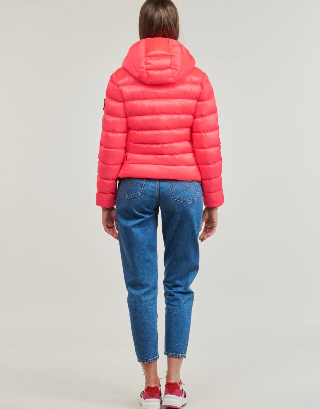 Superdry - HOODED FUJI PADDED JACKET Rose New