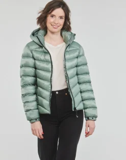 Superdry - HOODED FUJI PADDED JACKET Vert