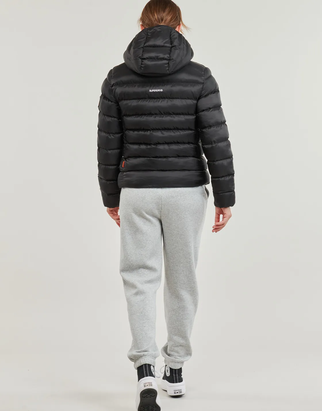 Superdry - HOODED FUJI PADDED JACKET Noir Discount