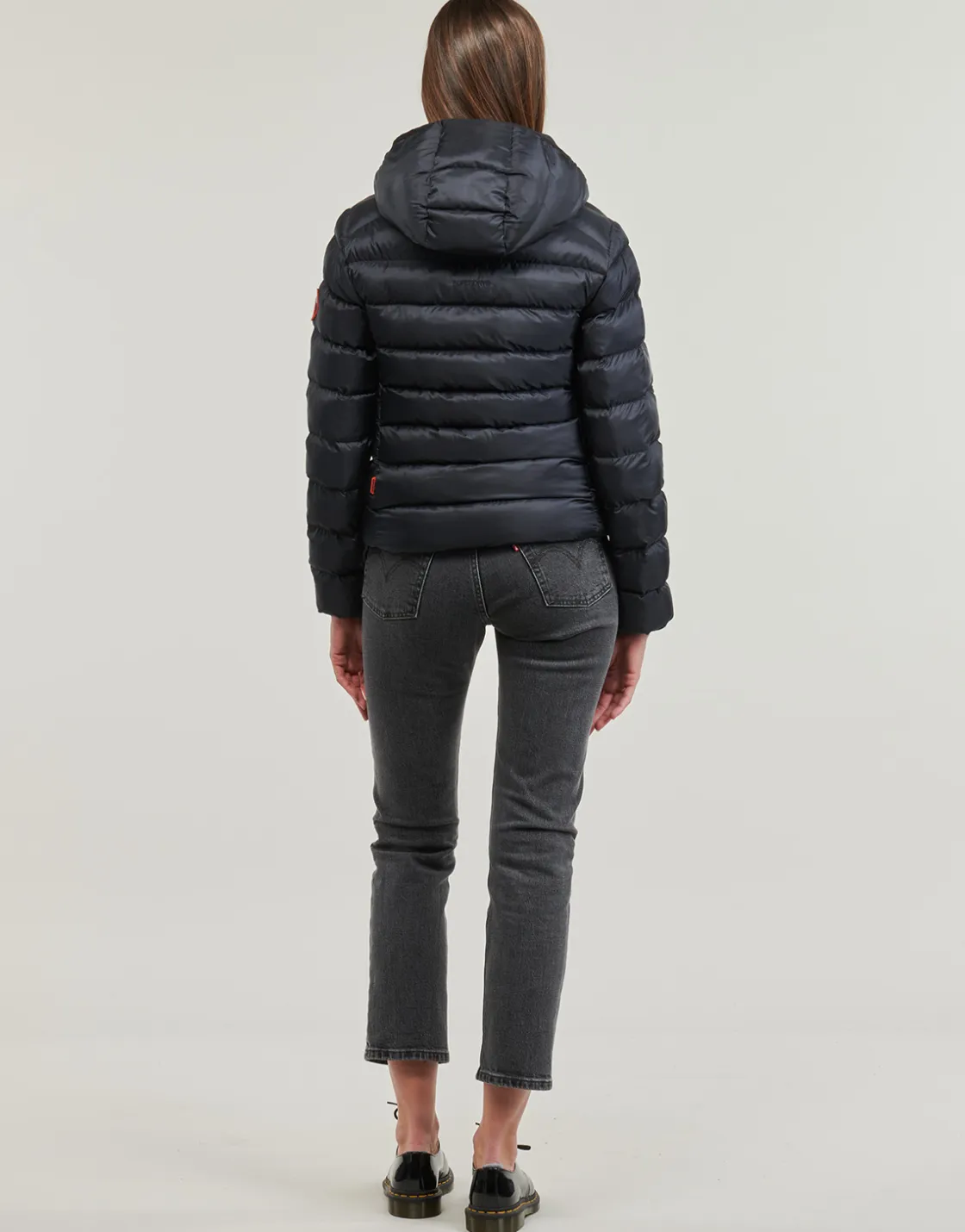 Superdry - HOODED FUJI PADDED JACKET Marine Discount