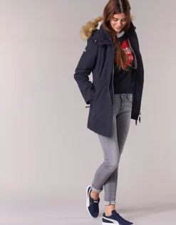 Superdry - HOODED MICROFIBRE< Manteaux