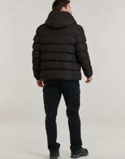 Superdry - HOODED SPORTS PUFFR JACKET Noir Hot