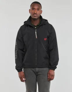 Superdry - HOODED WINDBREAKER JKT Noir Sale